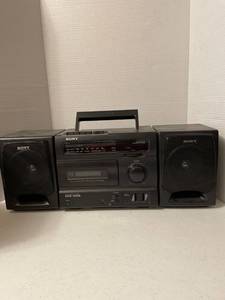 lot 1150 image: Sony CFS-1025 radio cassette recorder (no power cord)