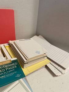 lot 1164 image: Envelopes, notecards, notepads and various paper