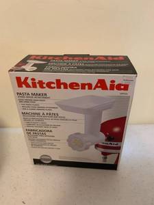 lot 1325 image: Kitchen Aid pasta maker attachment