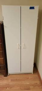 lot 2026 image: Cabinet with adjustable shelves 60x24x13