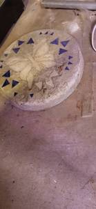 lot 2108 image: Butterfly stepping stone