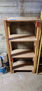 lot 2121 image: Shelf homemade very sturdy 48x23x14