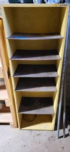 lot 2122 image: Shelving unit 52x17x11.5