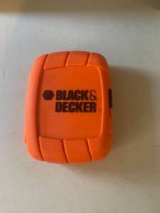 lot 3011 image: Black and Decker bit set. Missing 2
