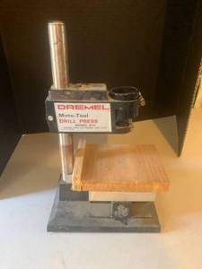 lot 3014 image: Dremel moto tool drill press