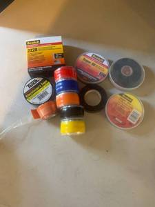 lot 3023 image: Scotch electrical tape and more