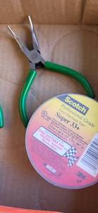 lot 3109 image: Precision screw driver set, cable ties, pliers