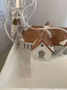 lot 3205 image: Christmas in Lindsborg Bethany church