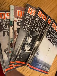 lot 3243 image: 1951 QST Amateur radio magazines