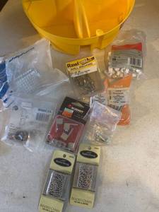 lot 3401 image: Bucket stacker plus contents