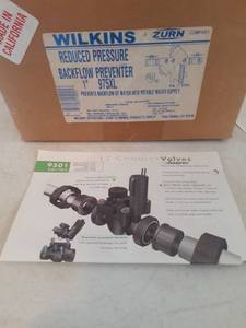 lot 3429 image: Wilkins reduced pressure backlog preventer