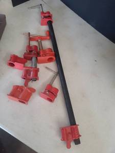 lot 3433 image: Pole clamps.