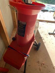 lot 5031 image: Chicago electric power tools 2 hp chipper shredder needs new top