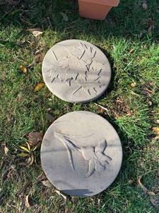 lot 5127 image: Cement stepping stones
