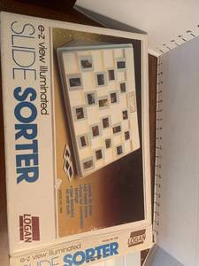 lot 1500 image: EZ view illuminated slide sorter