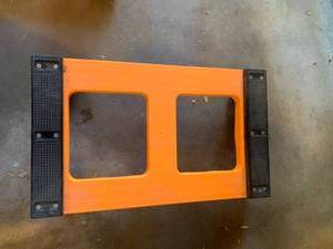 lot 3547 image: Haul Master furniture mover. Bright orange