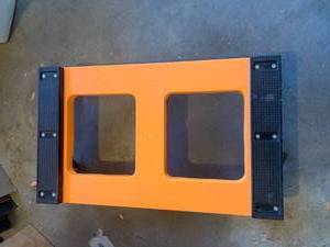 lot 3548 image: Haul Master furniture mover. Bright orange