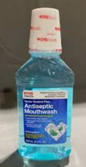 lot 540036 image: CVS Tartar Control Plus Antiseptic Mouthwash - Mint - 8.5 oz
