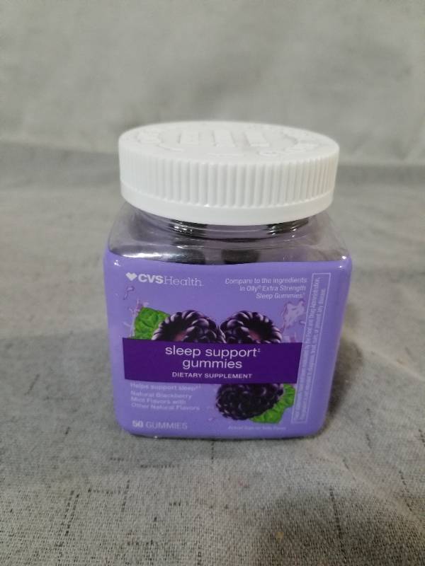 lot 540110 image: CVS HEALTH SLEEP SUPPORT GUMMIES 50