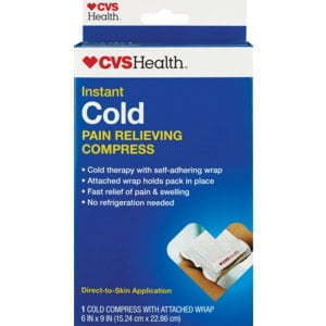 lot 540126 image: CVS Health Instant Cold Pain Relieving Compress