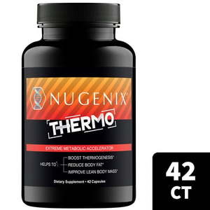 lot 180163 image: Nugenix Thermo Fat Burner Dietary Supplement for Men 42 Count