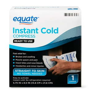 lot 180199 image: Equate Instant Cold Compress 2 Count