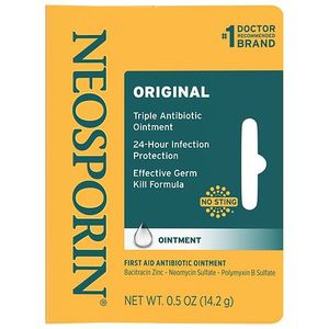 lot 180202 image: Neosporin 24 Hour Infection Protection First Aid Antibiotic Ointment - 0.5oz