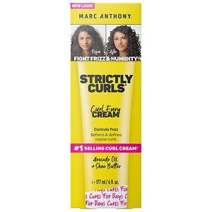 lot 180224 image: Marc Anthony Strictly Curls Frizz Control Cream with Shea Butter & Avocado Oil 6 oz