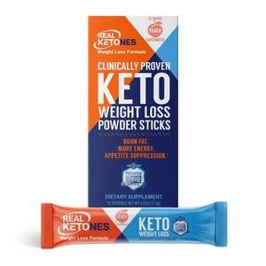 lot 180228 image: Real Ketones BHB Sticks - Peach and Caffeine - 10pk