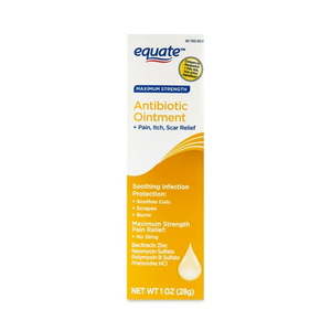 lot 180251 image: Equate Maximum Strength Antibiotic Ointment