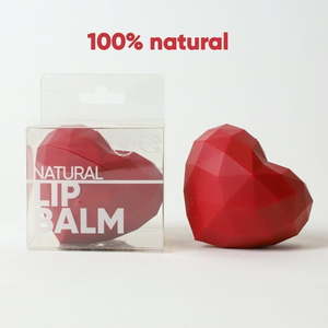 lot 180252 image: Rebel s Refinery Natural Cinnamon Flavored Heart Lip Balm