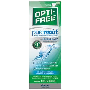 lot 180261 image: Opti-Free Pure Moist Multi-Purpose Disinfecting Solution 10 oz.