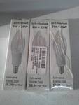 LED2020 B11 LED Filament Candle light 2W to Replace 25W Incandescent Bulb Soft White (2700K) - 3 PACK