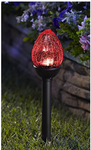Coleman Cable Moonrays Solar LED Mini Color Changing Flame (4 Torch Lights)