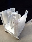 Aluminum Warming Plate Cart