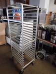 Full Size Sheet Pan Rack on Casters