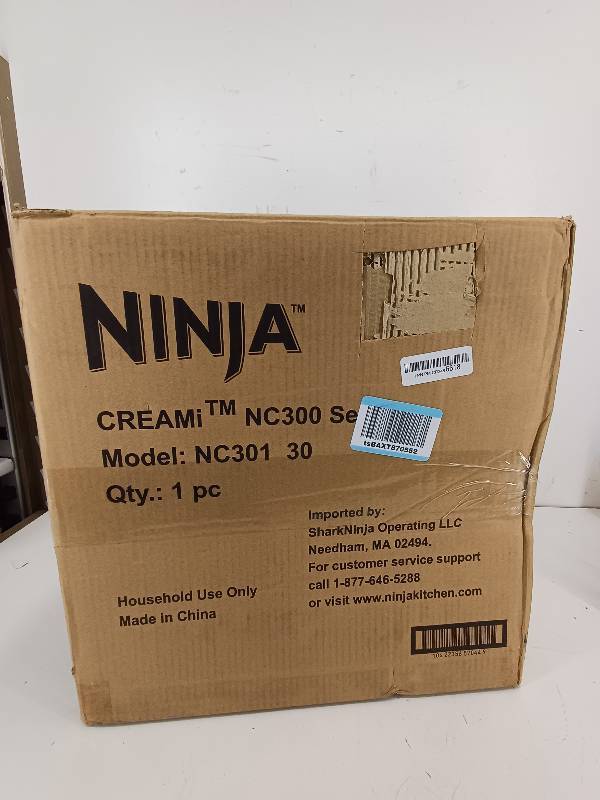 Ninja NC301 CREAMi Ice Cream Maker 7 One-Touch Programs New !Open Box!
