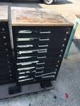 METAL TOOL CABINET WITH CONTENTS