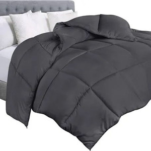 lot 31047 image: Utopia Bedding Grey Comforter - Cal King