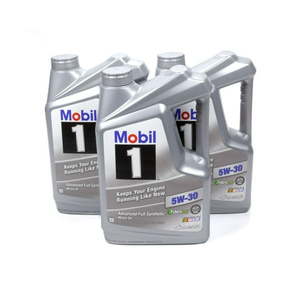 lot 31958 image: Mobil 1 Advanced Full Synthetic Motor Oil 5W-30 5 qt (3 Pack)