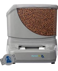 lot 31984 image: PortionPro Rx Automatic Pet Feeder (for Both Cats and Dogs) - Prevents Food Stealing and Delivers Scheduled Meals for Multiple Pets
