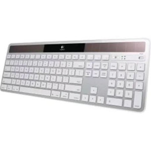 lot 32001 image: Logitech Wireless Solar Keyboard - K750 - Renewed