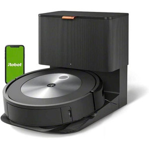 lot 31087 image: iRobot� Roomba� j7 (7550) Self-Emptying Robot Vacuum �� Identifies and avoids obstacles like pet waste & cords, Empties itself for 60 days, Smart Mapping, Works with Google, Ideal for Pet Hair