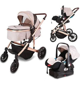 lot 31114 image: Trenana Modular Travel System with Infant Car Seat and Base,Baby Stroller and Car Seat Combo - Retail $469.99