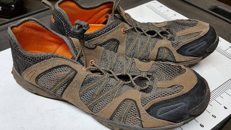 lot 6878 image: Nice pair World Wide Sportsman Ralston Water Shoes for Men size 11M