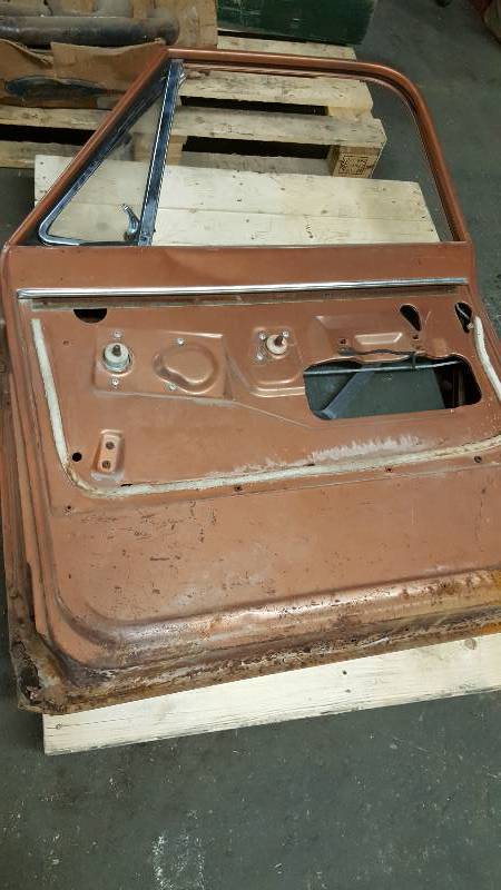lot 6627 image: Again another piece from the 1967 thru 1972 Chevy  GMC truck shop Passenger door