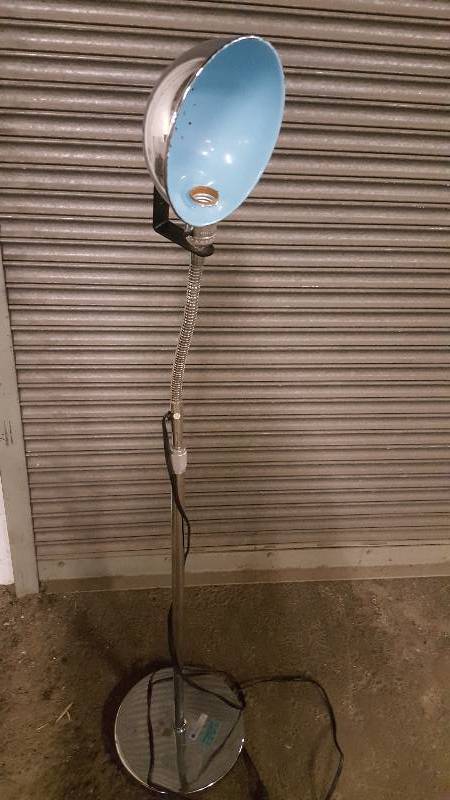 lot 6457 image: Doctors, Dentists or your work space flexible and adjustable in height floor based lamp