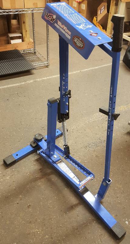 lot 6477 image: Like new if it isnt Louisville Slugger UPM 45 Blue Flame Pitching Machine