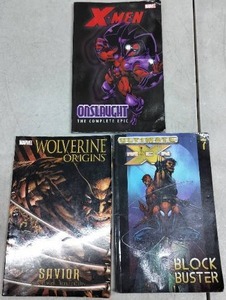 lot 3775 image: Marvel X-Men Comics 3pc