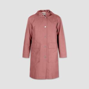 lot 3788 image: Womens Rain Coat - A New Day Coral Pink M (Missing 1 Button)